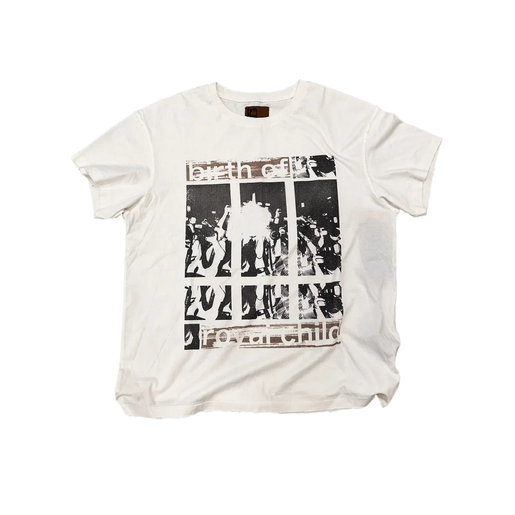 Birth of Royal Child Flashlight Vintage T-Shirt Cream