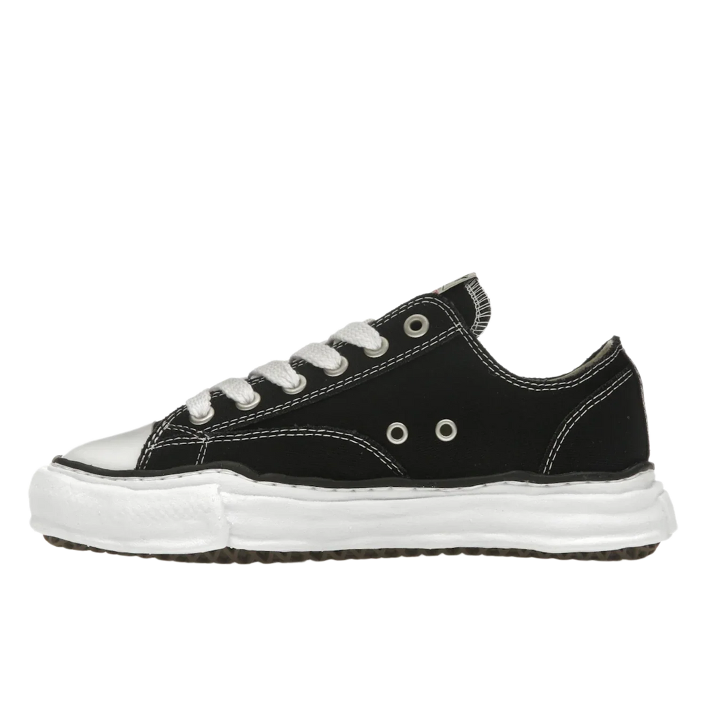 Maison Mihara Yasuhiro Peterson OG Sole Canvas Low Black