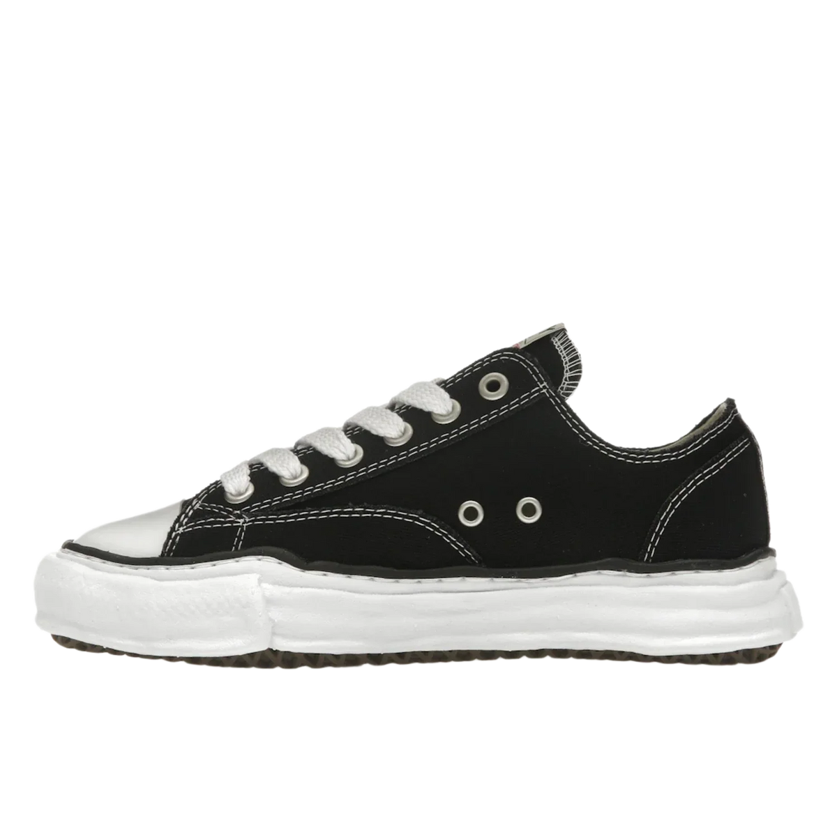 Maison Mihara Yasuhiro Peterson OG Sole Canvas Low Black