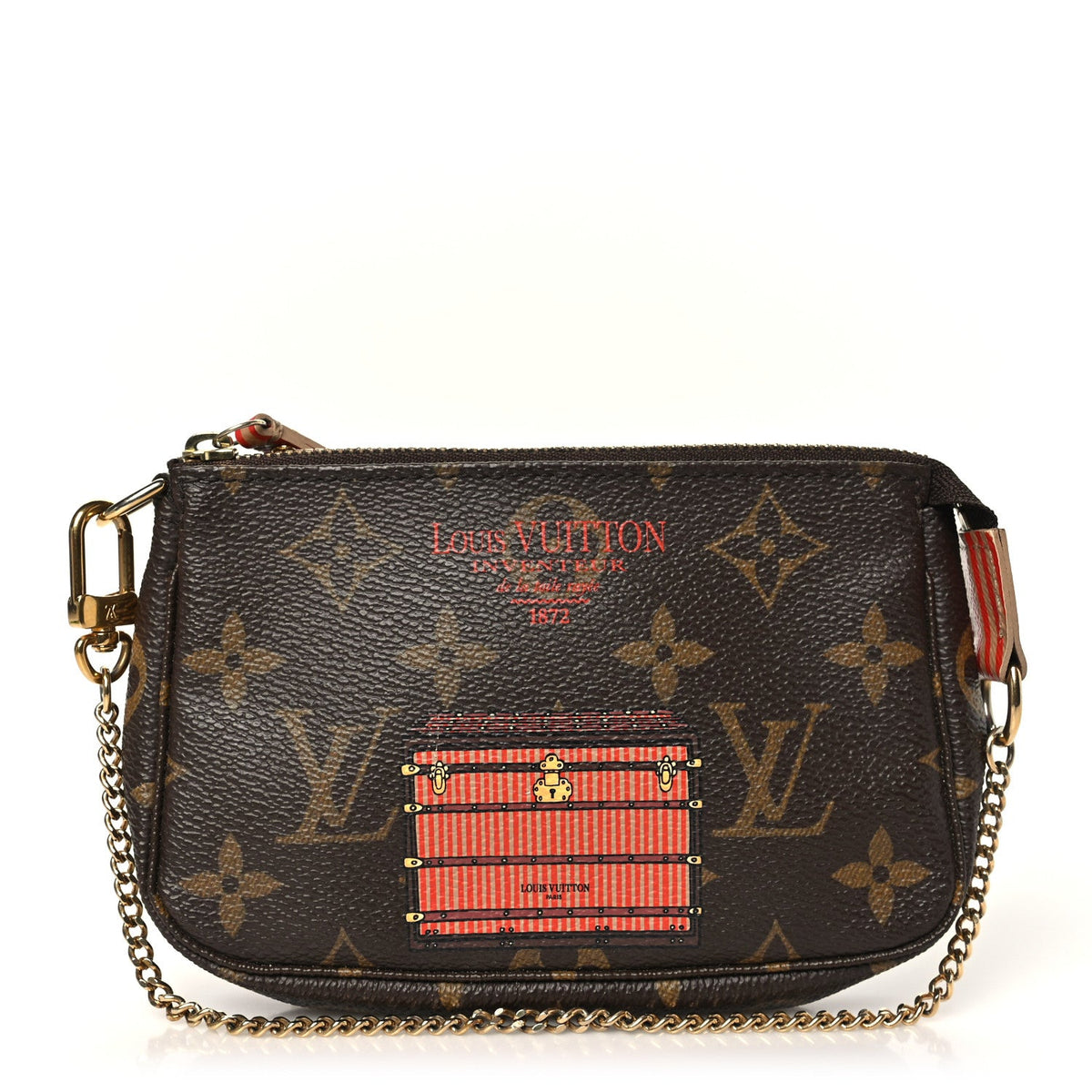 Monogram Trunks and Locks Mini Pochette Accessories
