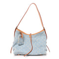 Monogram Denim CarryAll PM Sky Blue