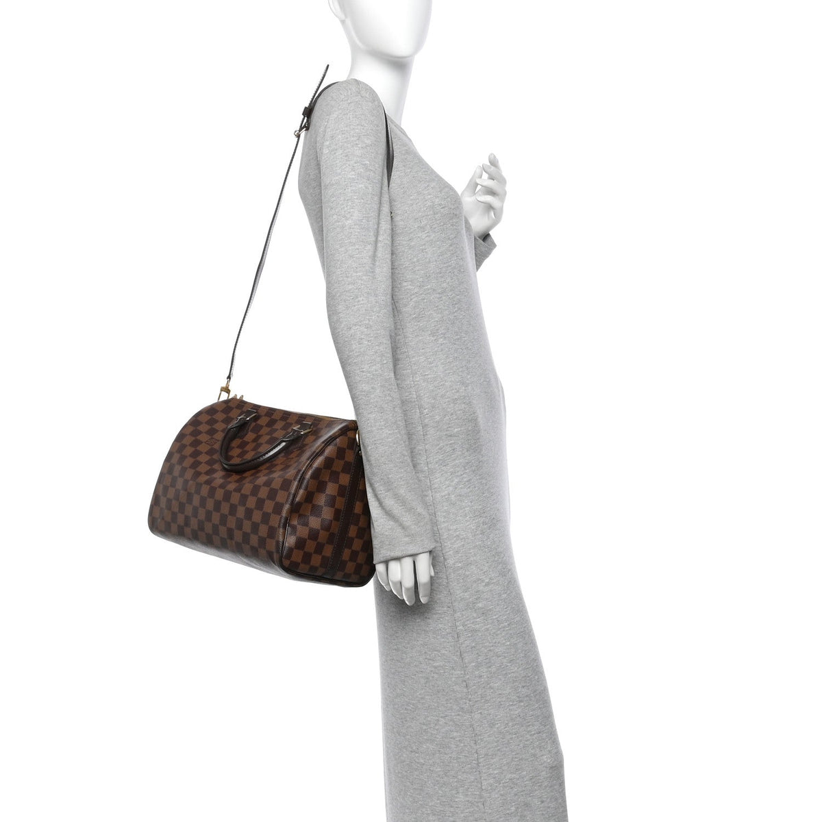 Damier Ebene Speedy Bandouliere 30