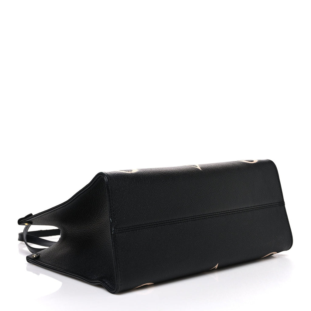 Empreinte Monogram Giant Onthego MM Black Beige