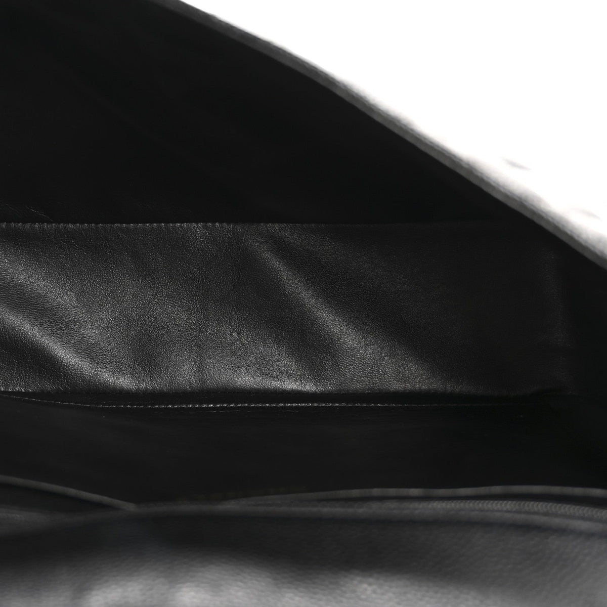 Caviar Quilted Jumbo Single Flap Black
