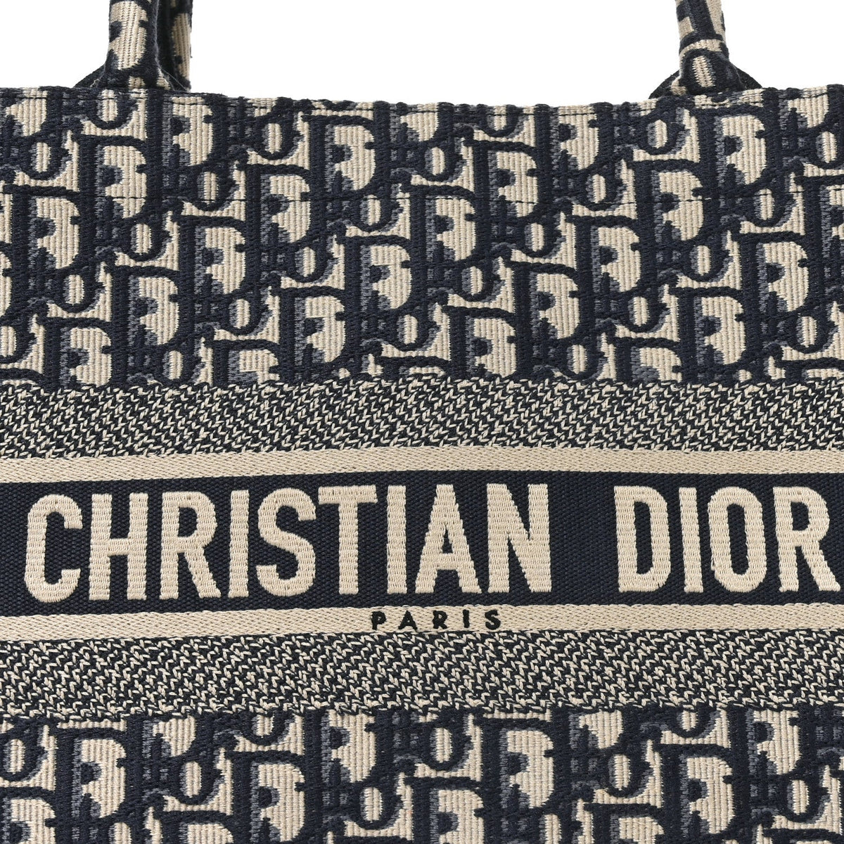Oblique Medium Book Tote Blue Multicolor