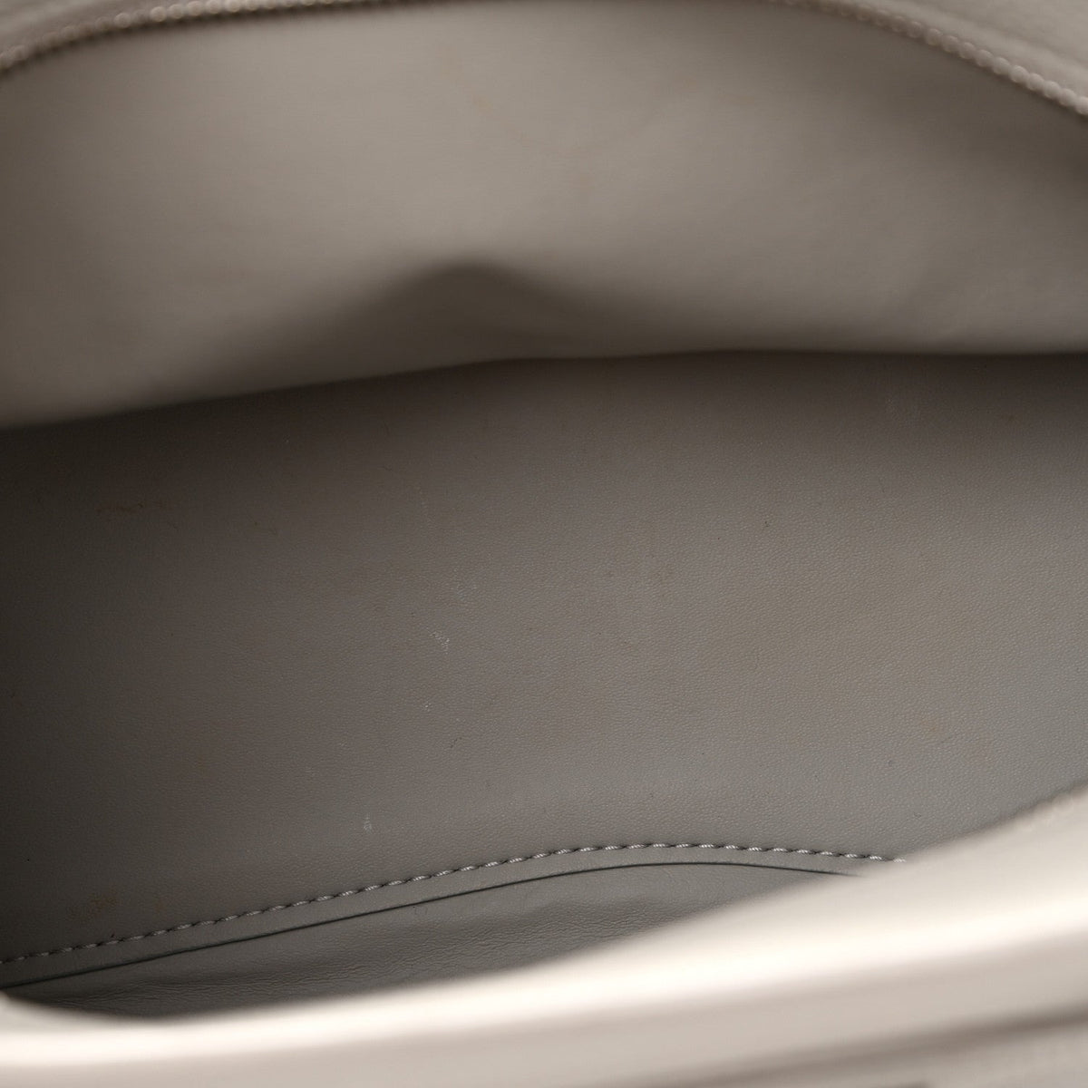 Grained Calfskin Neo Classic Silver Hardware S City Light Grey