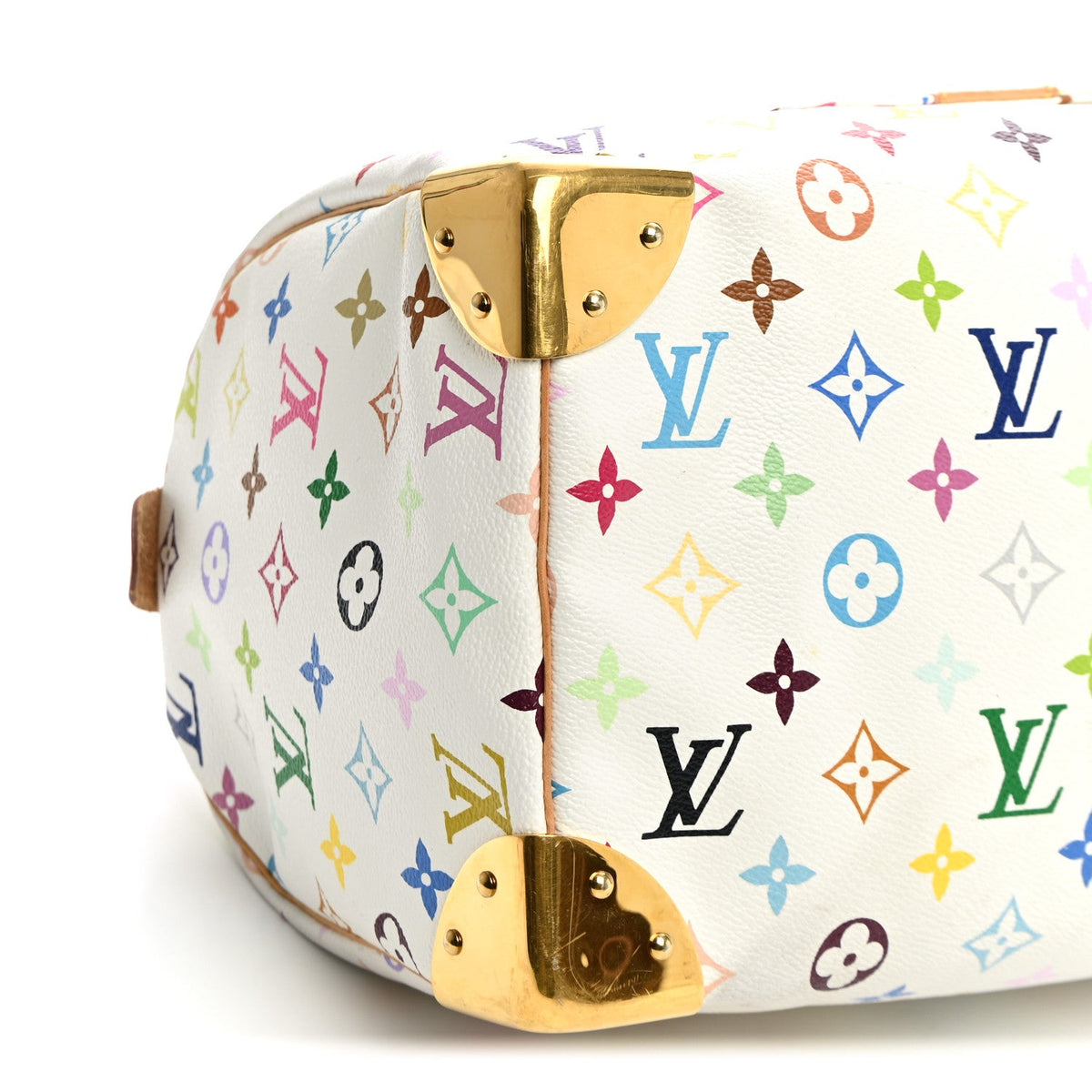 Monogram Multicolor Speedy 30 White