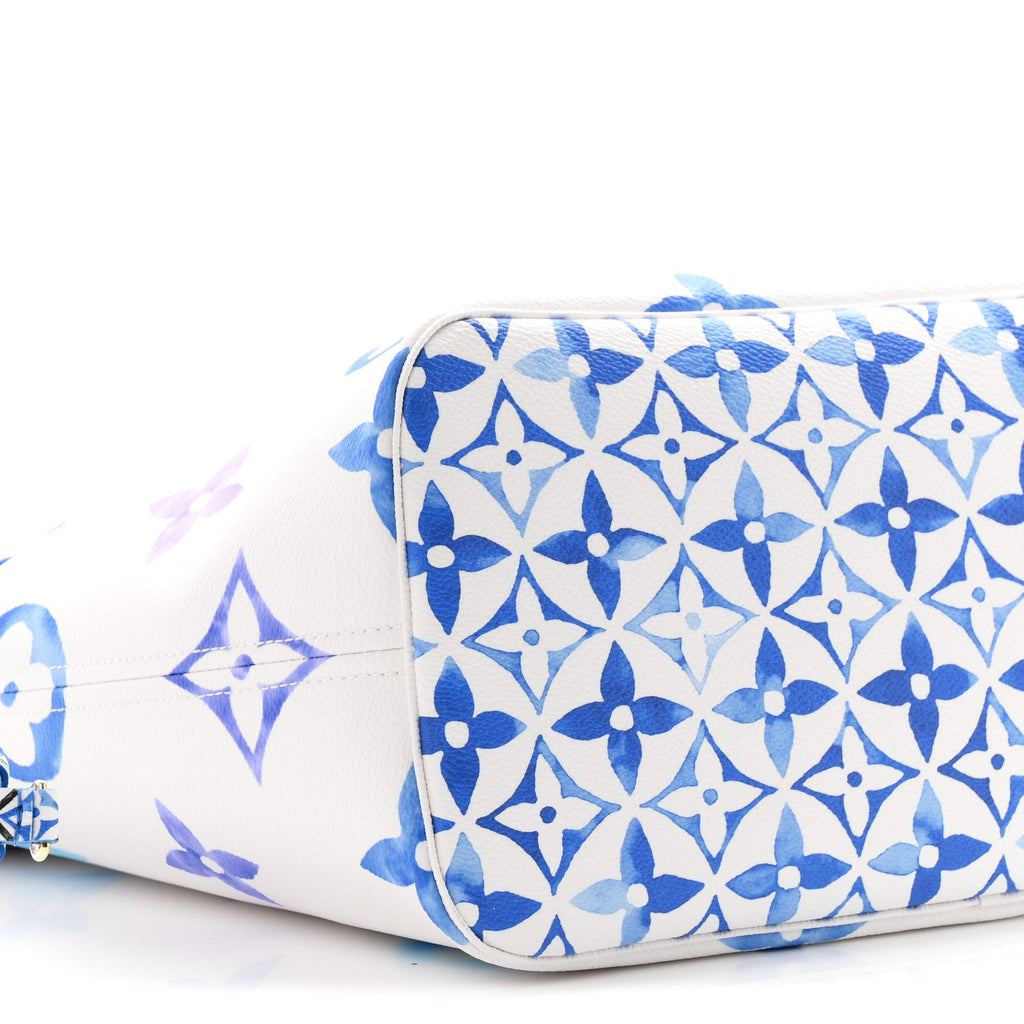 Monogram Giant By The Pool 2.0 Neverfull MM Blue