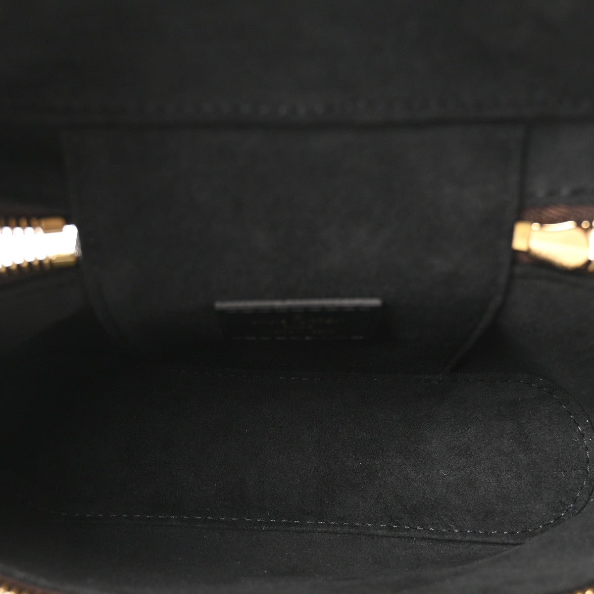 Reverse Monogram Vanity Chain Pouch