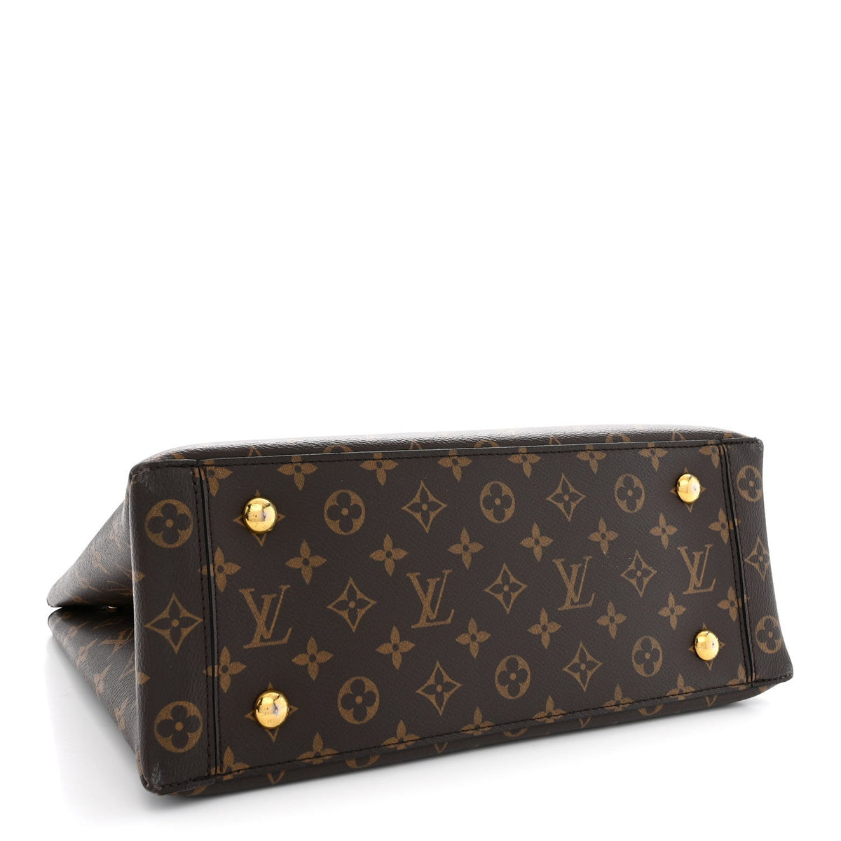 Monogram Flower Tote Black