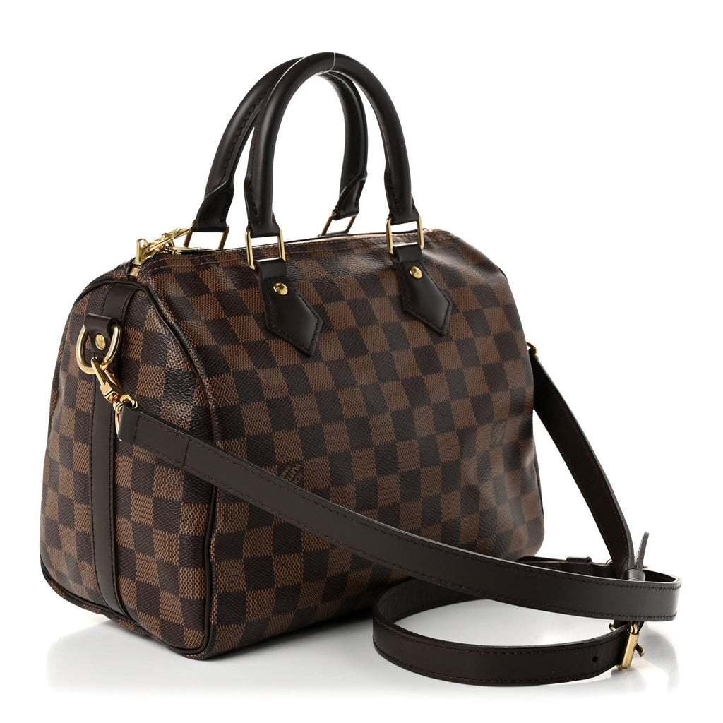 Damier Ebene Speedy Bandouliere 25