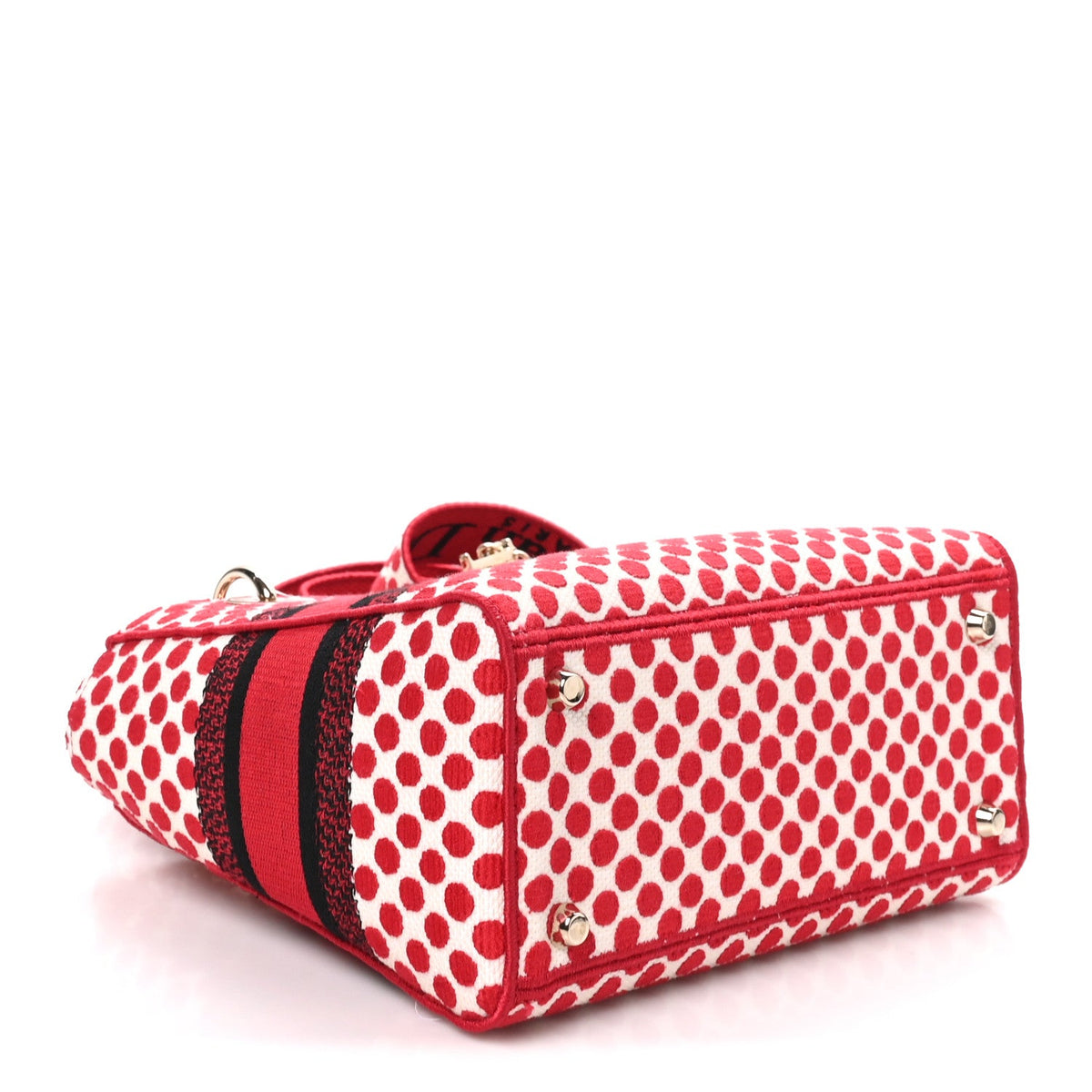 Canvas Medium DiorAmour Dots Lady D-Lite Red