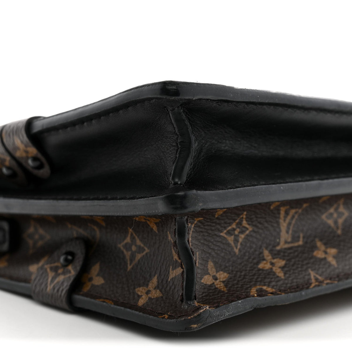 Reverse Monogram Trunk Clutch