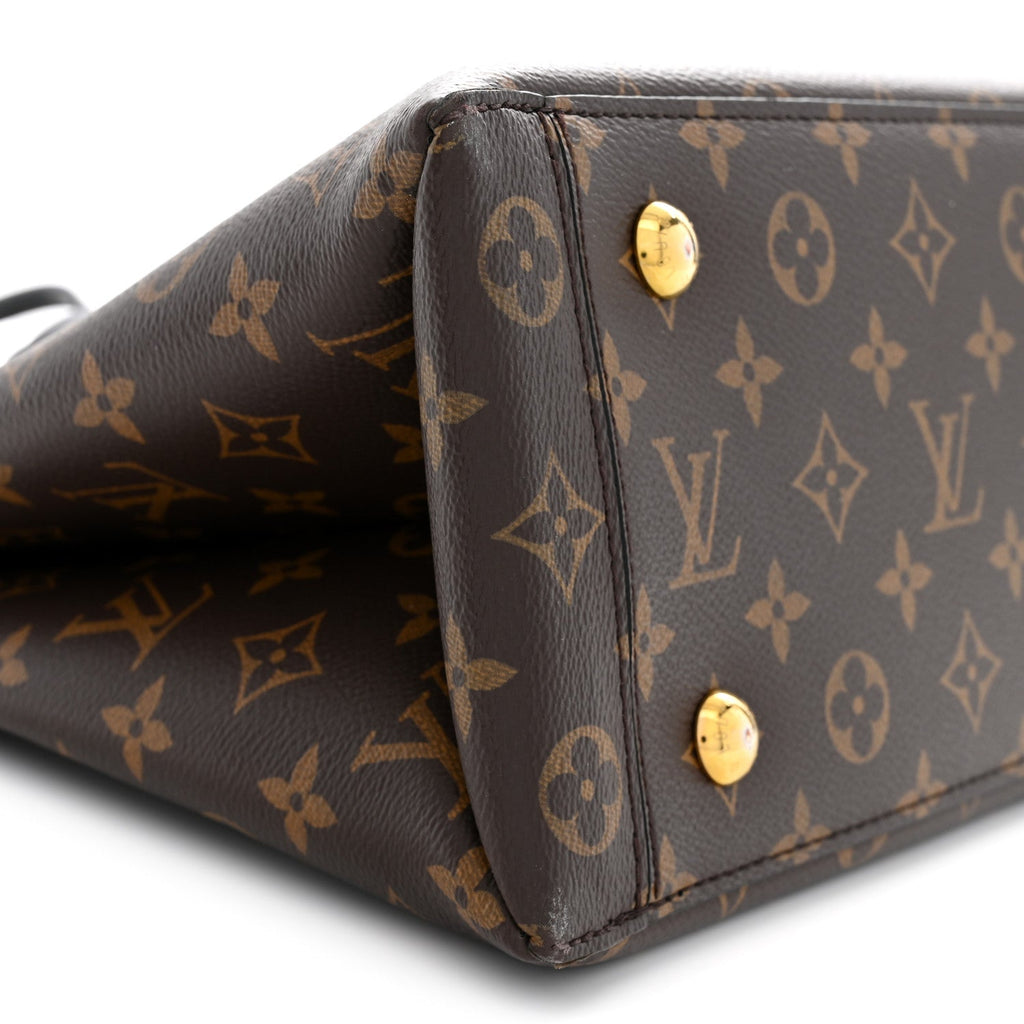 Monogram Flower Tote Black