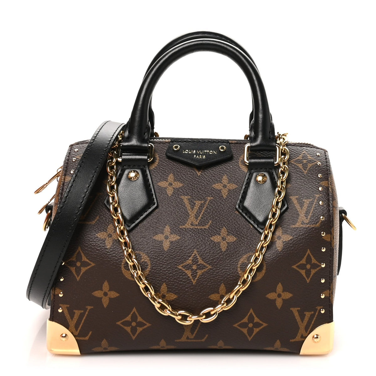 Reverse Monogram Speedy Trunk 20