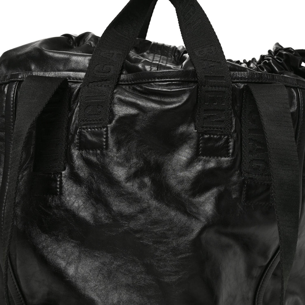 Calfskin Medium Cargo Tote  Black