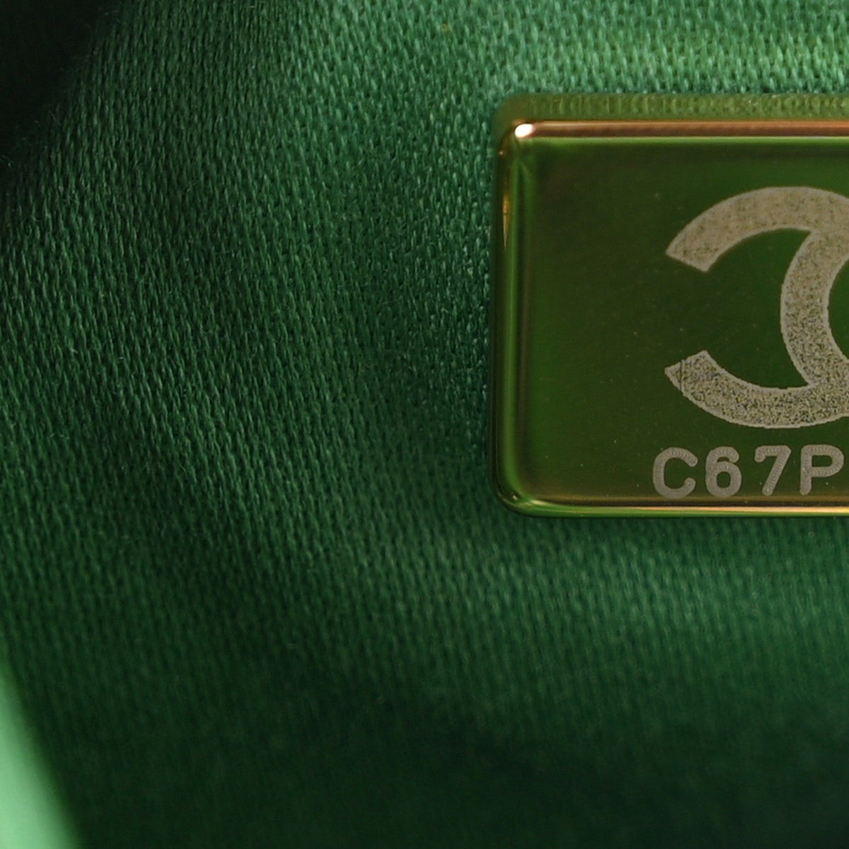Caviar Quilted Small Chanel 25 Handbag Green