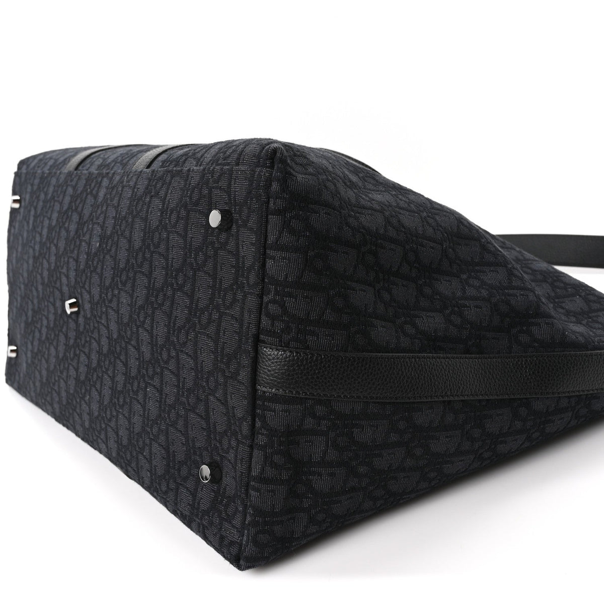 Maxi Oblique Jacquard Weekender 40 Black