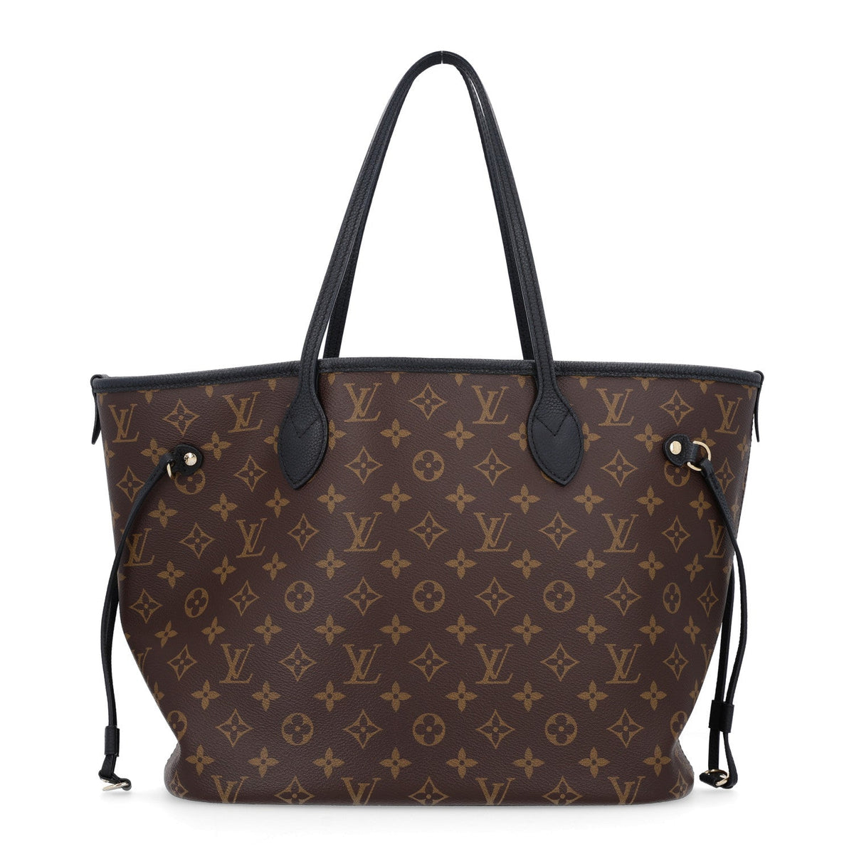Monogram Calfskin Neo Neverfull Inside Out MM Black