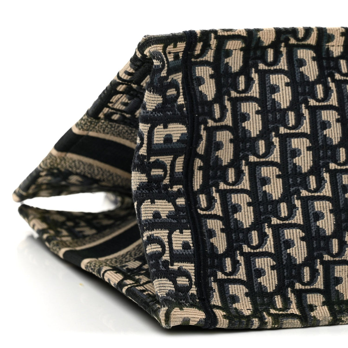 Oblique Medium Book Tote Blue Multicolor