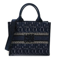 Denim Small Miss Dior Graffiti Book Tote Blue