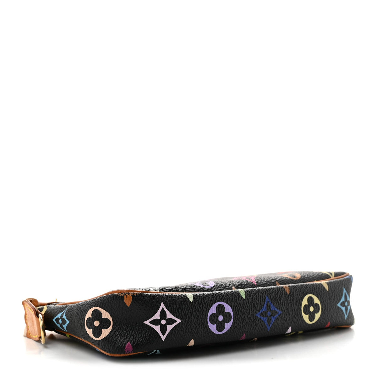 Monogram Multicolor Pochette Accessories Black