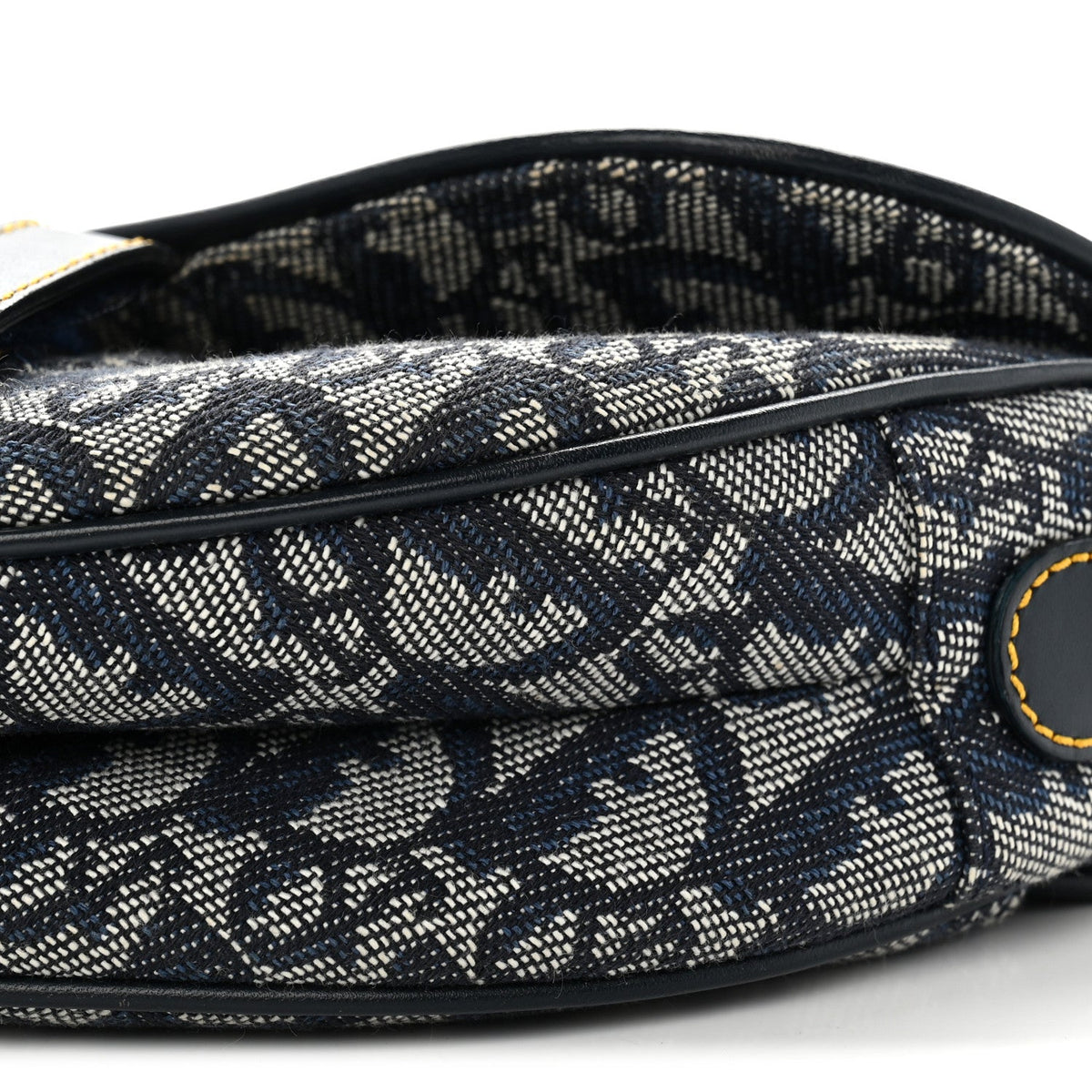 Monogram Saddle Bag Blue