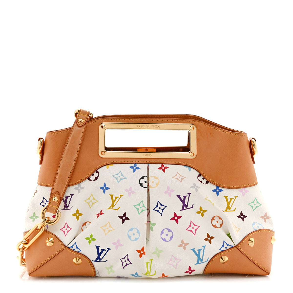 Monogram Multicolor Judy MM White
