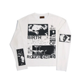 Birth Of Royal Child 90s Hollywood Long Sleeve Tee White