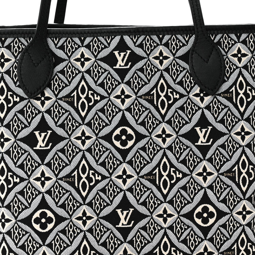 Jacquard Since 1854 Neverfull MM Grey