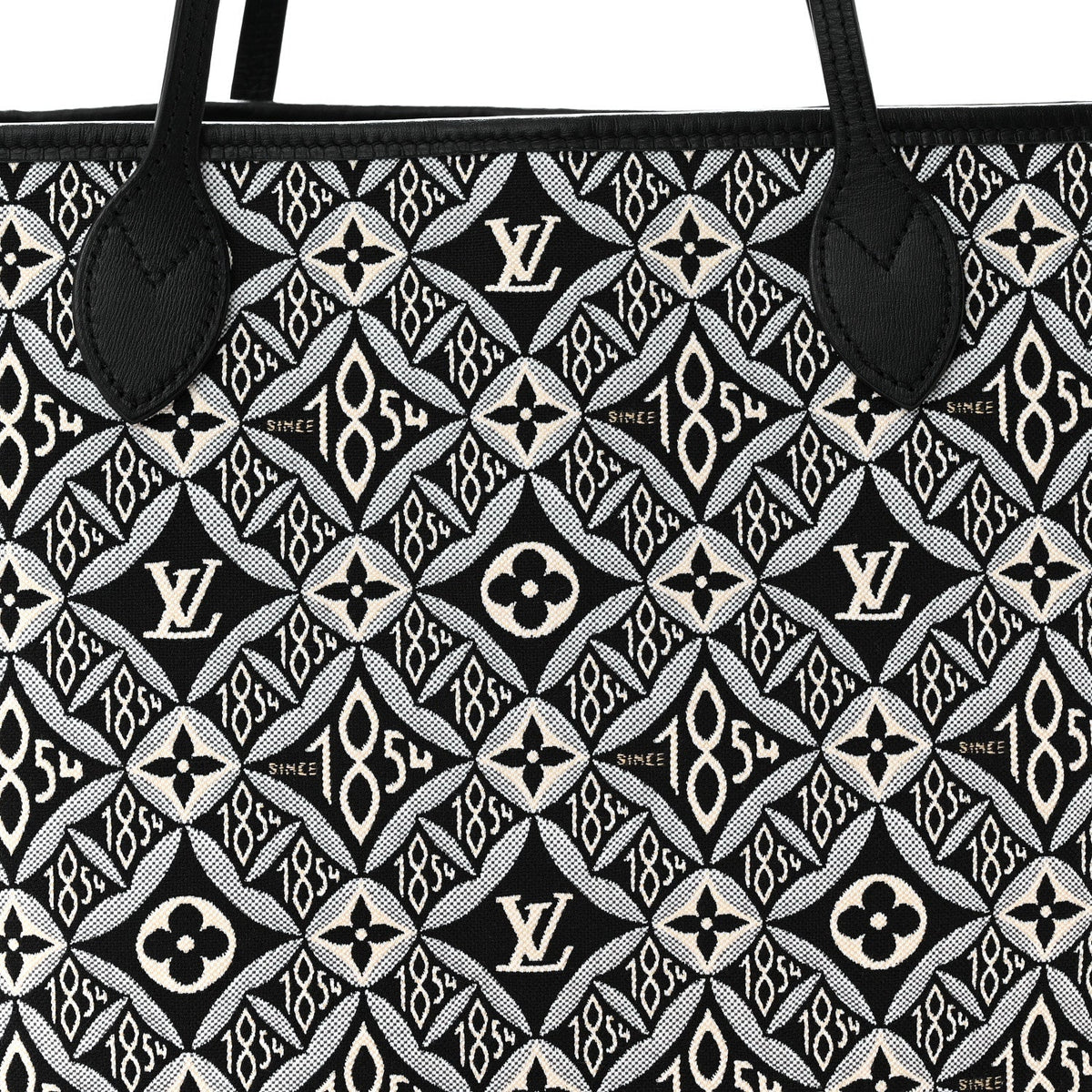 Jacquard Since 1854 Neverfull MM Grey