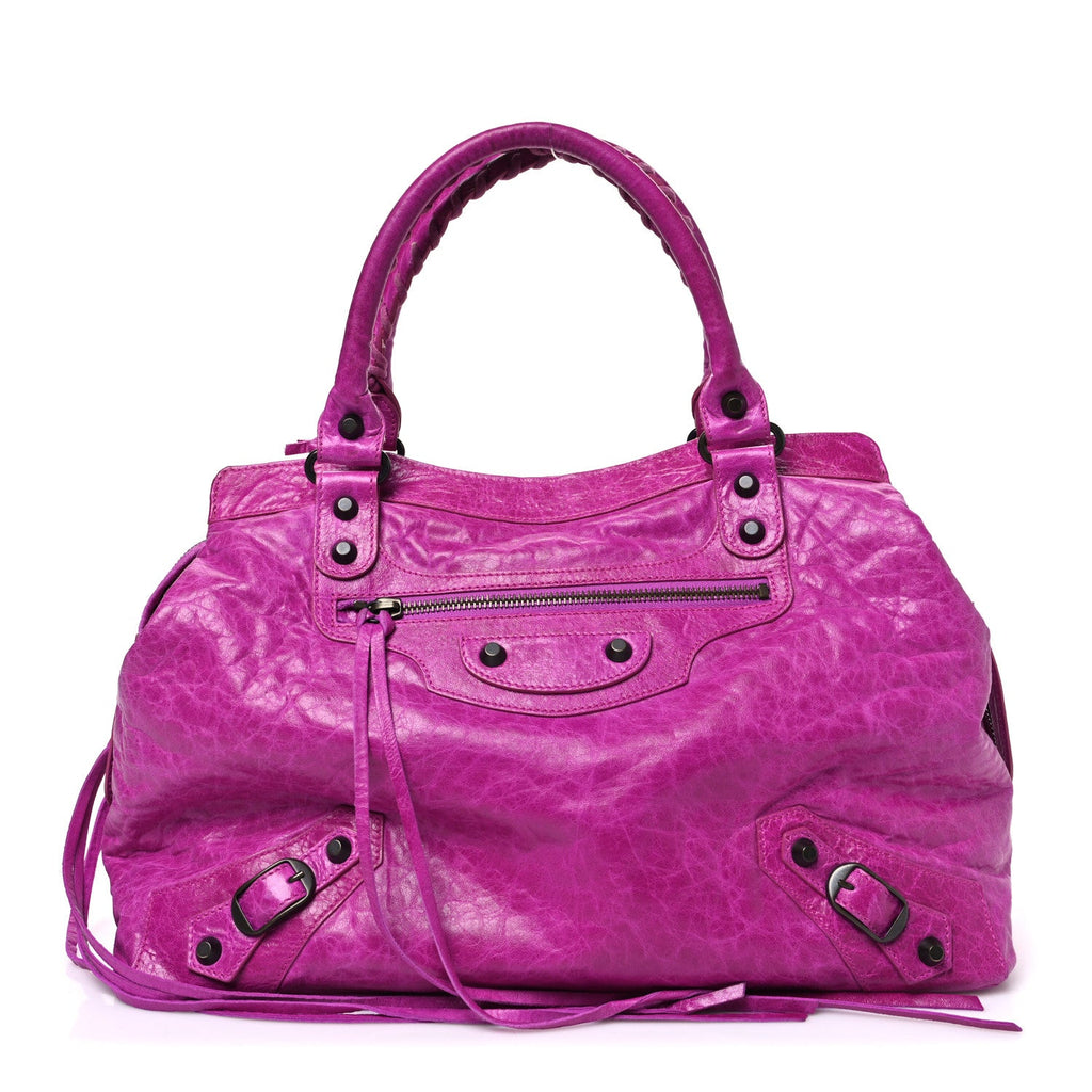 Agneau Classic Hardware Step Magenta