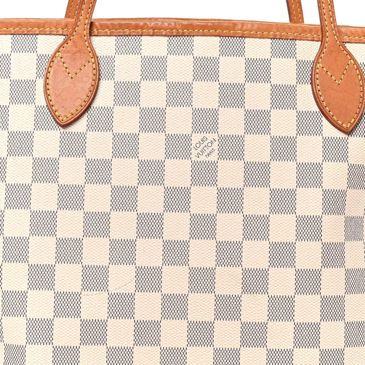 Damier Azur Neo Neverfull MM Rose Ballerine