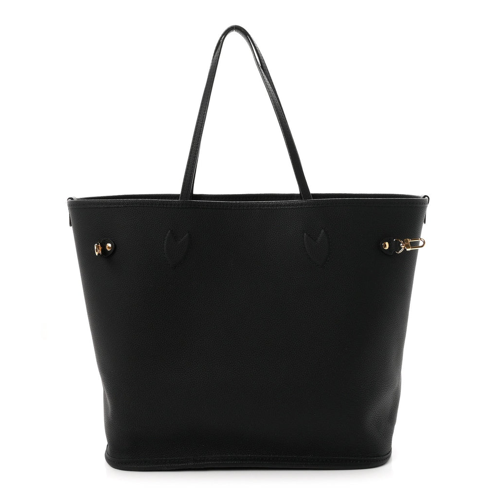 Monogram Calfskin Neo Neverfull Inside Out MM Black