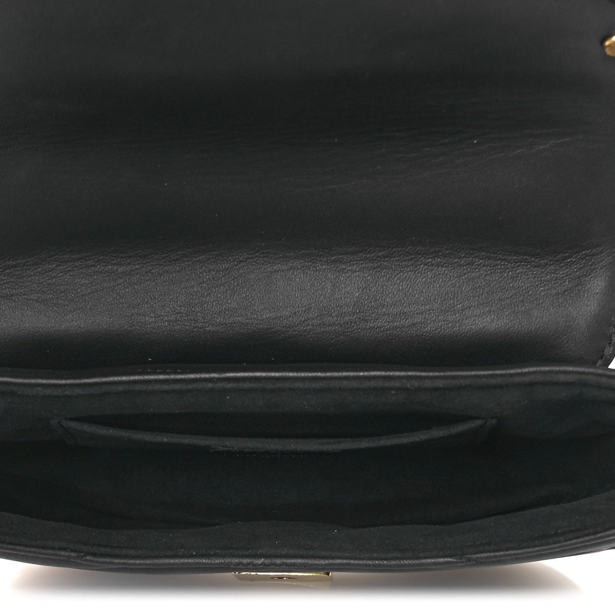 Calfskin New Wave Chain PM Black