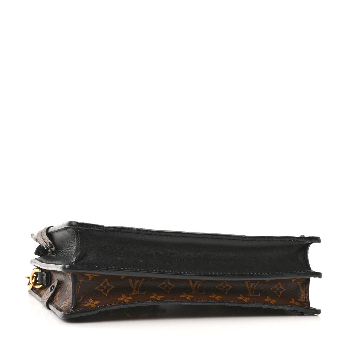 Reverse Monogram Trunk Clutch