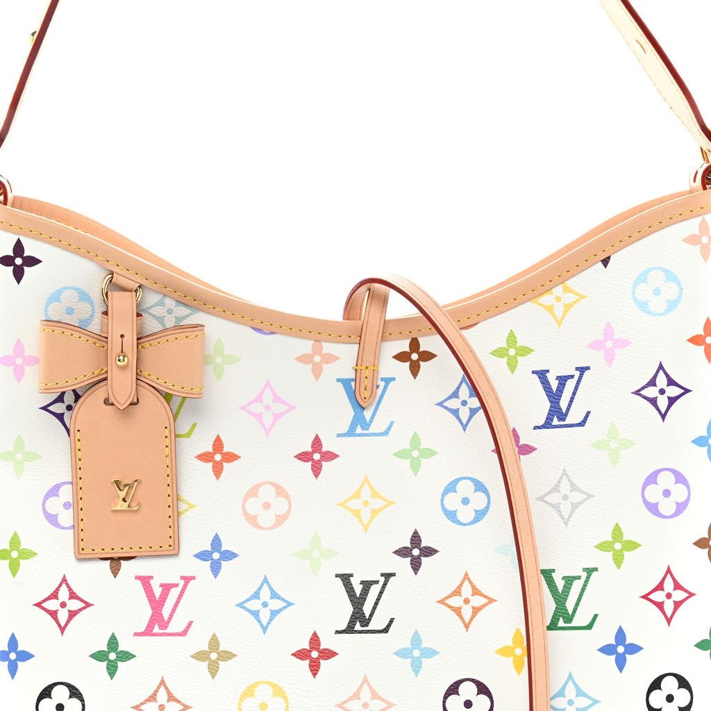 LV X TM Monogram Multicolor CarryAll PM White