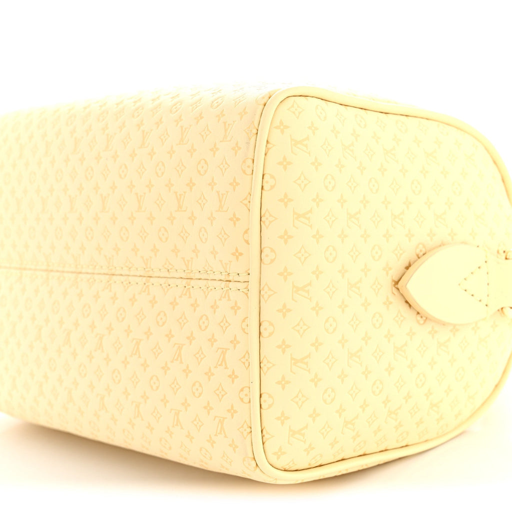 Calfskin Minigram Speedy Bandouliere 20 Banane