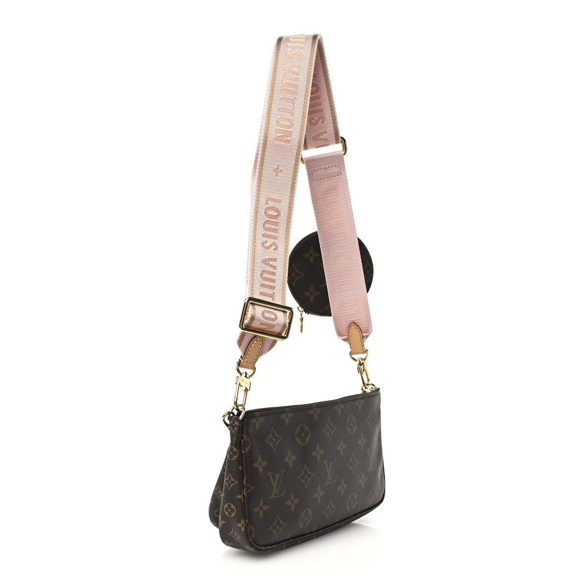 Monogram Multi Pochette Accessories Rose Clair