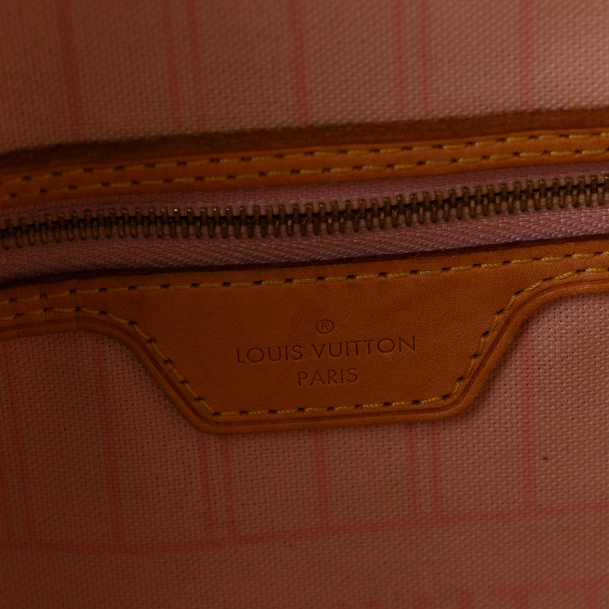 Damier Azur Neo Neverfull MM Rose Ballerine