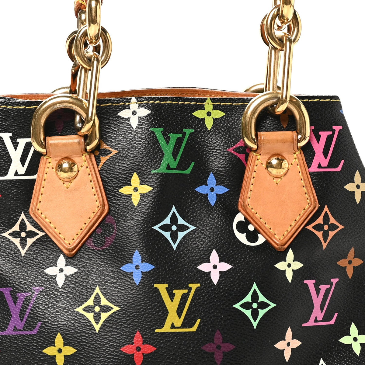 Monogram Multicolor Audra Black