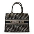 Oblique Medium Book Tote Blue Multicolor