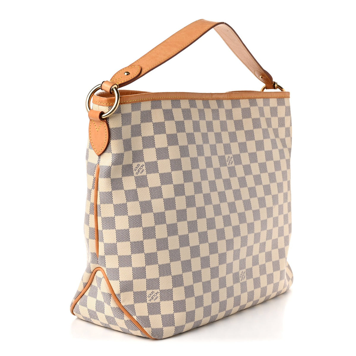 Damier Azur Delightful MM Rose Ballerine