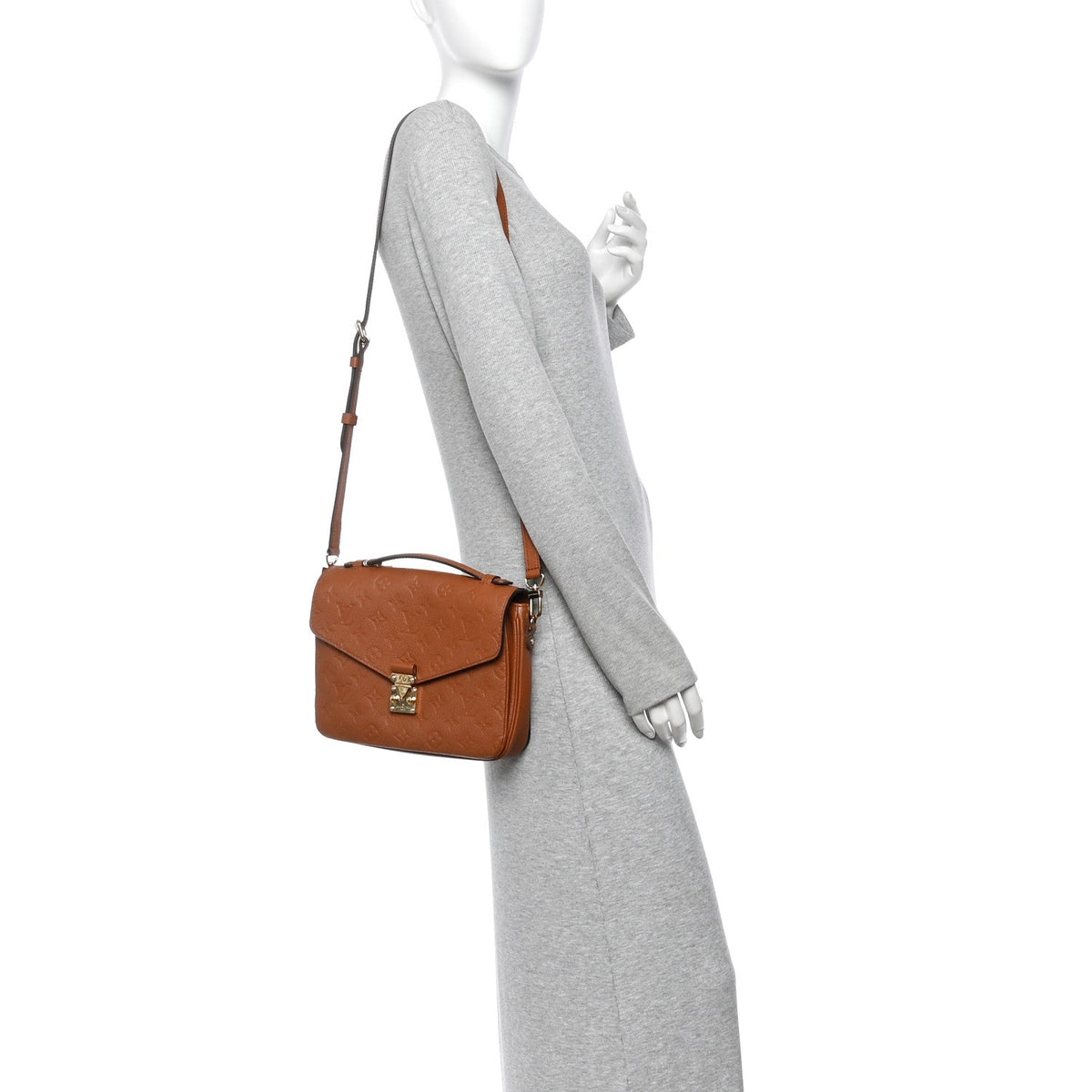 Empreinte Pochette Metis Cognac