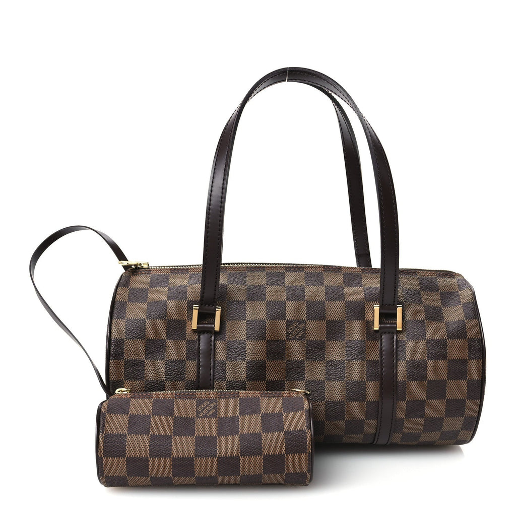 Damier Ebene Papillon 30 With Companion