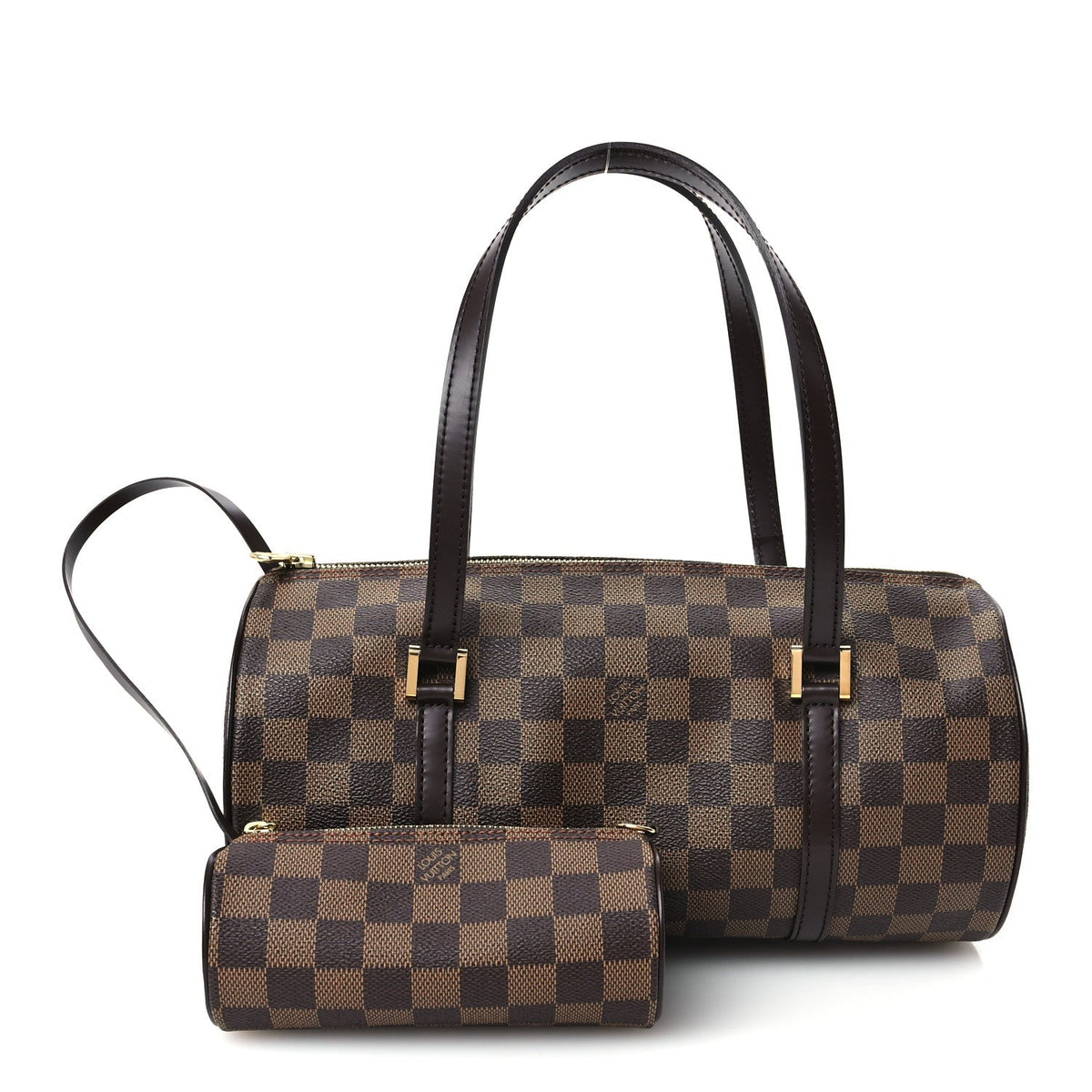 Damier Ebene Papillon 30 With Companion