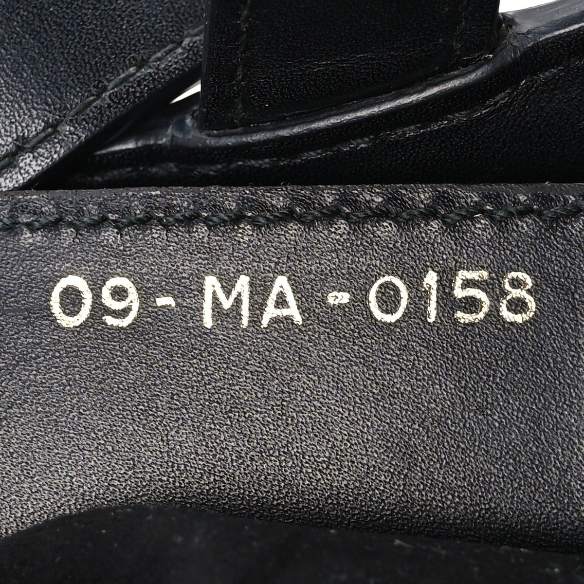 Calfskin Saddle Bag Black