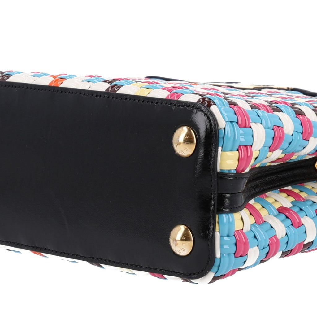 Taurillon Calfskin Guinguette Capucines BB Multicolor
