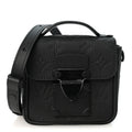 Taurillon Monogram Pico S Lock Ultra Black