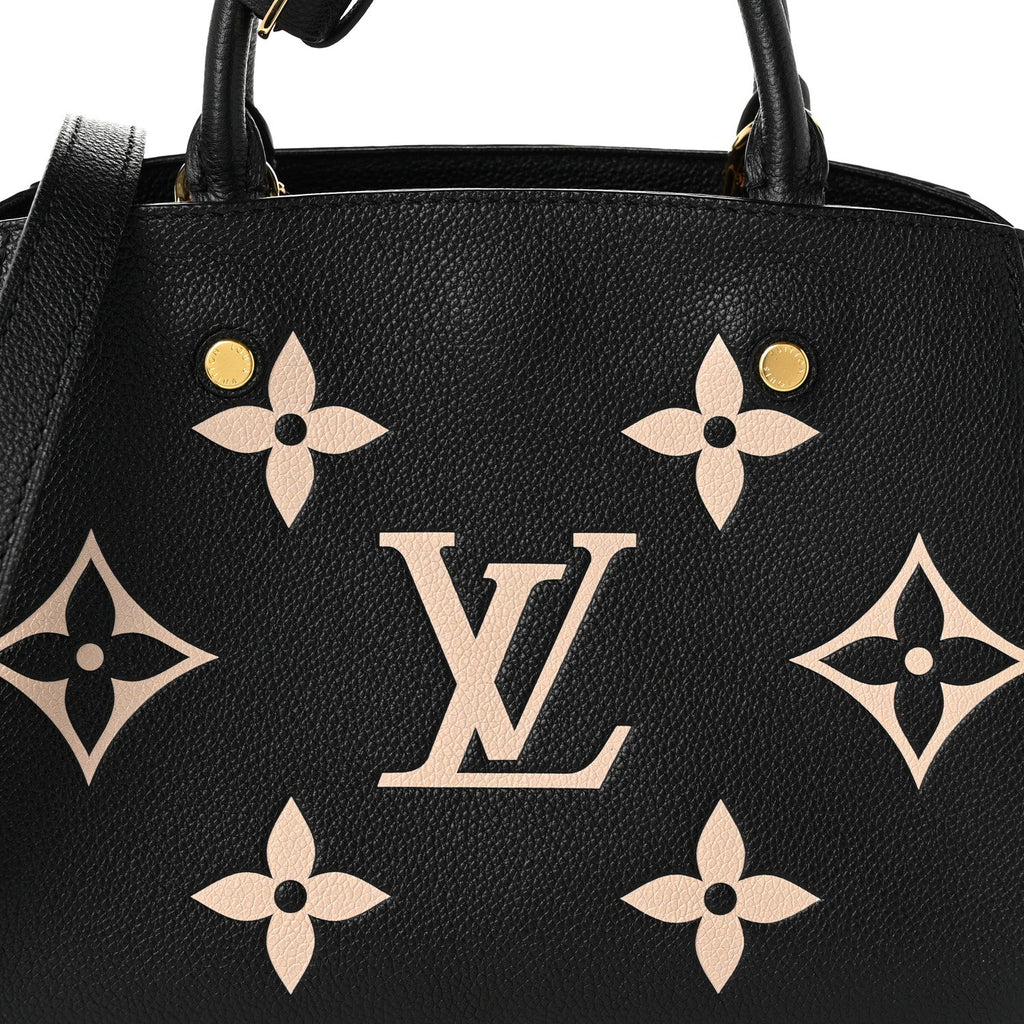 Empreinte Monogram Giant Montaigne BB Black Beige